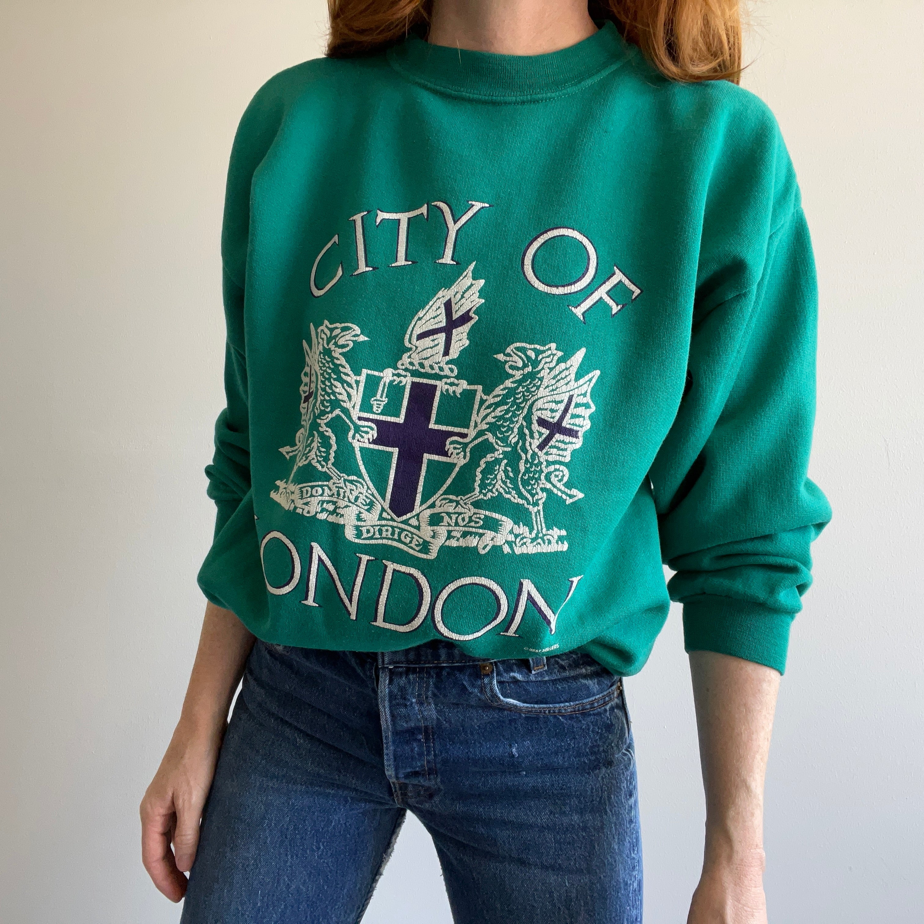 1980s CIty of London Tourist Sweatshirt