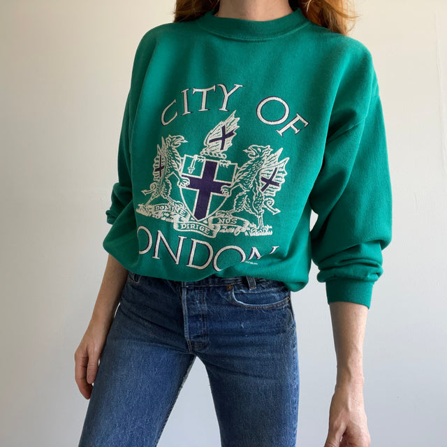 Sweat touristique de la ville de Londres des années 1980