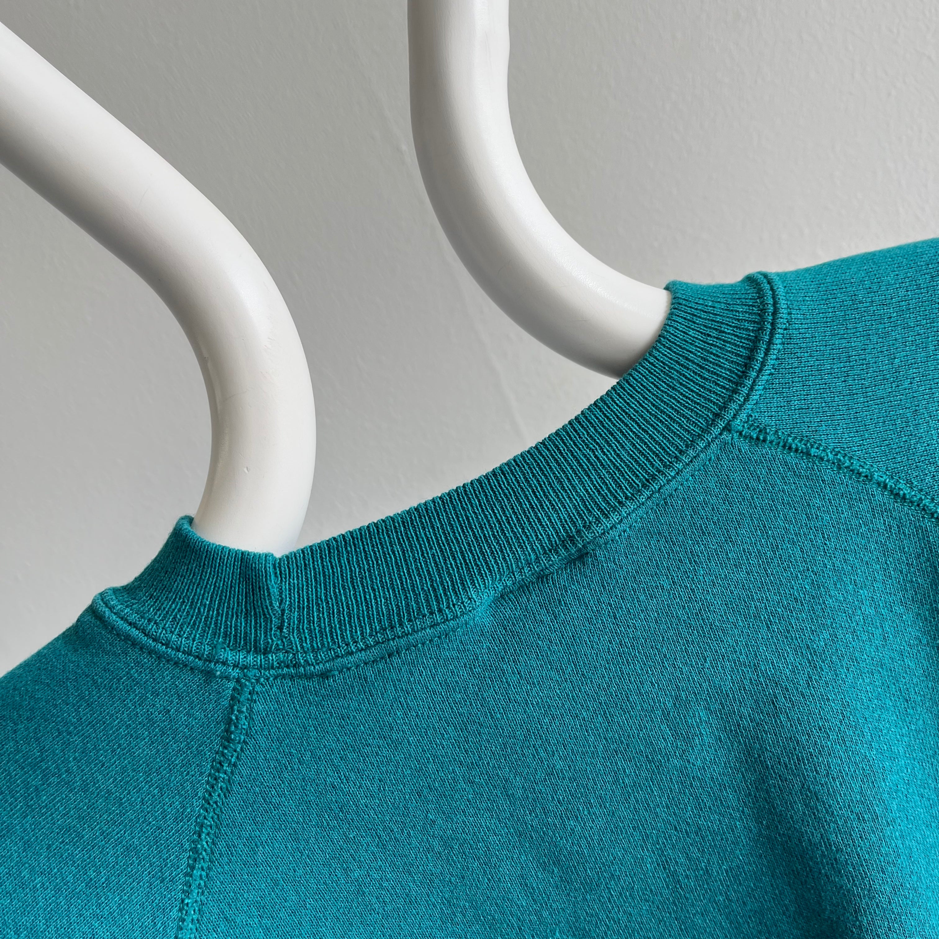 1990s Blank Dark Teal Sweatshirt by HHW