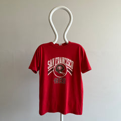 1970/80s USA Champion Brand San Francisco 49ers Rolled Neck T-Shirt