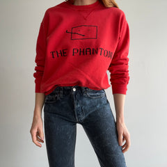 Sweat-shirt taché et usé DIY « The Phantom » des années 1990