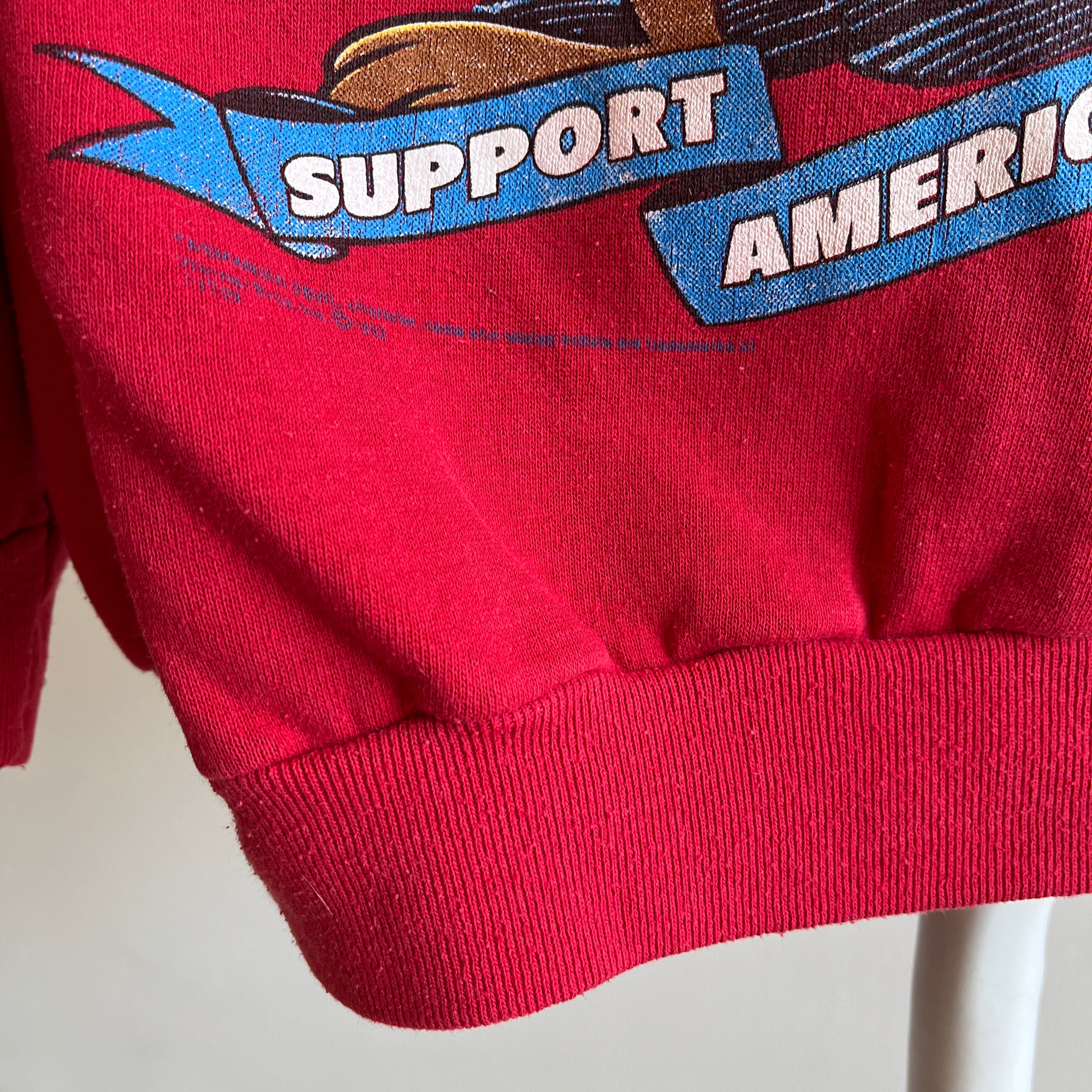 1992/3 Taz Buy American Sweatshirt