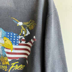 1990s Forever Free Eagle Sweatshirt