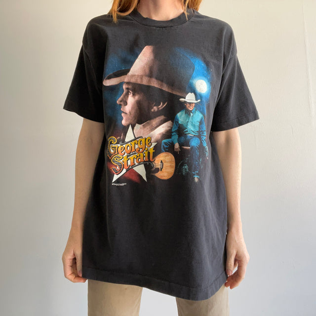 1994 George Straight Lead On Tour Band T-Shirt
