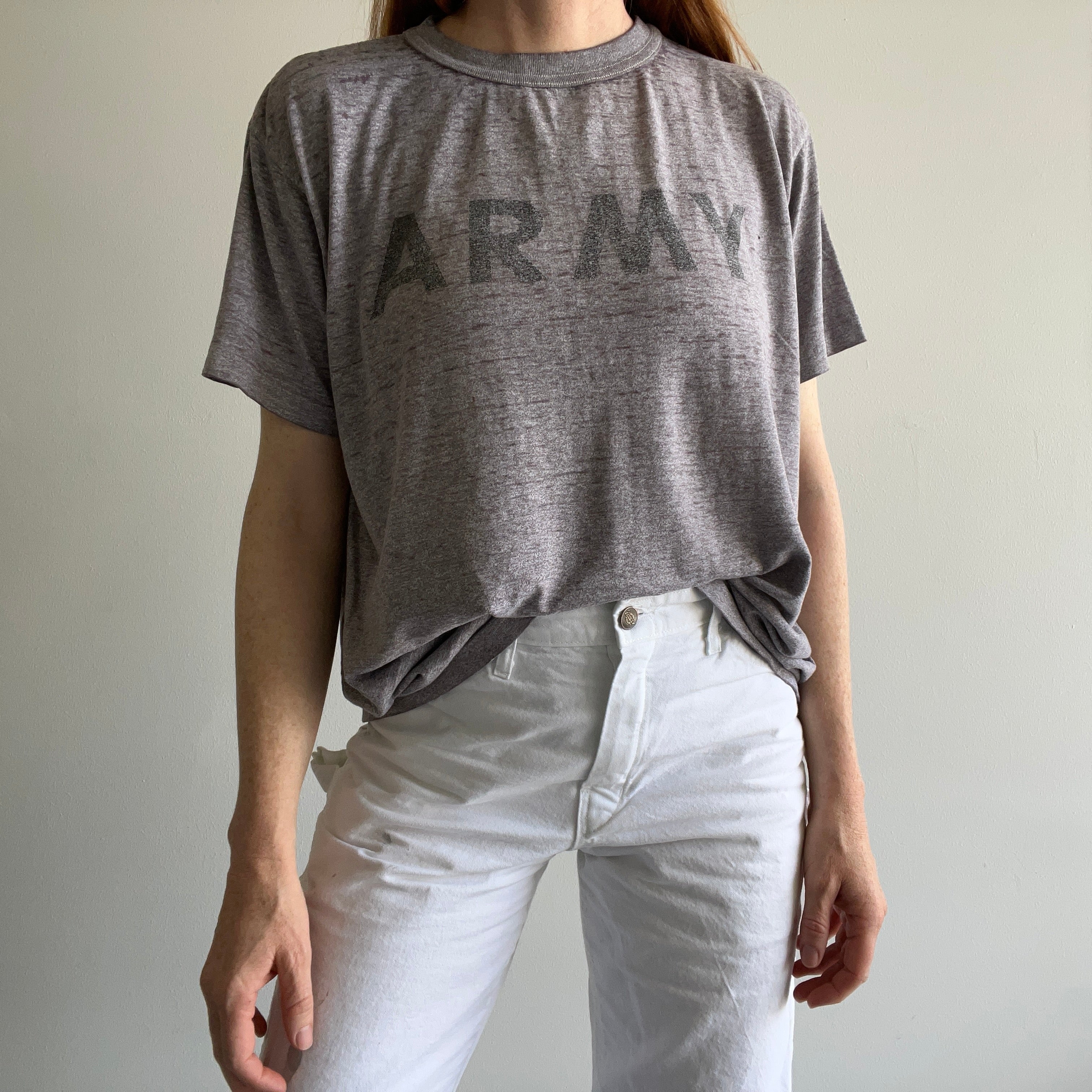 1980/90s Paper Thin Army T-Shirt