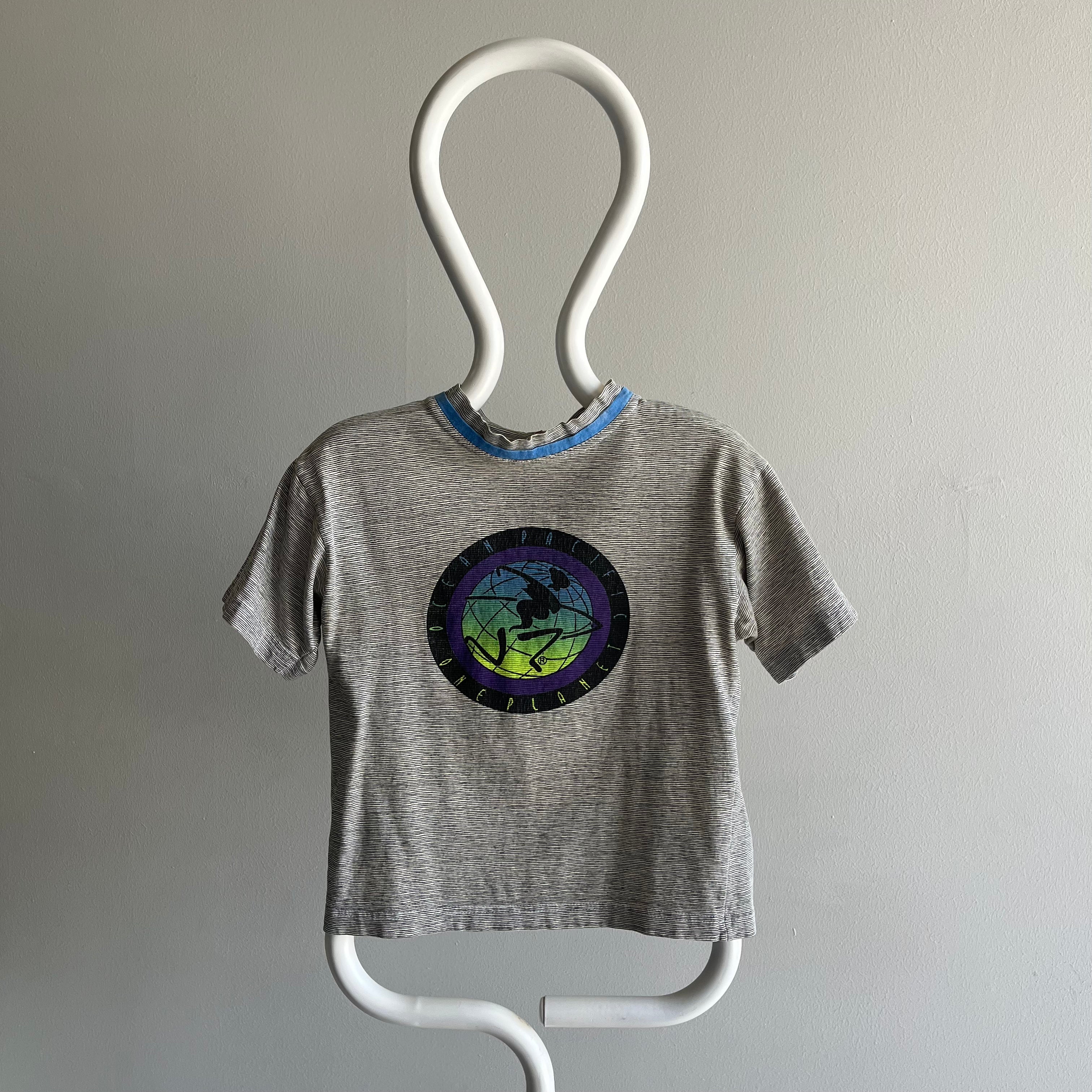1980s Ocean Pacific Slightly Mocked Neck T-Shirt