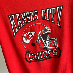 T-shirt des chefs de Kansas City des années 1980