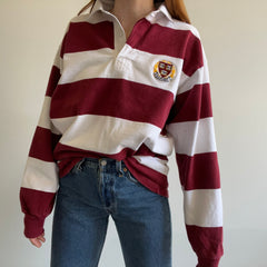 1990s Harvard University Rugby Shirt by Barbarian - !!!!!