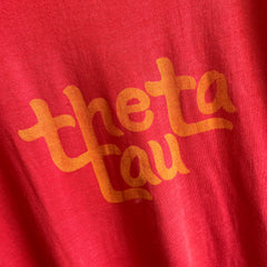 T-shirt Theta Tau Frat des années 1970