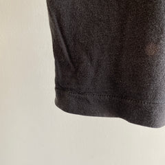 1980s FOTL Faded Blank Black Pocket T-Shirt