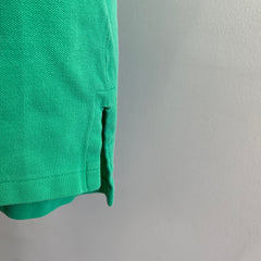 Polo Ralph Lauren vert écume de mer foncé des années 1990/2000