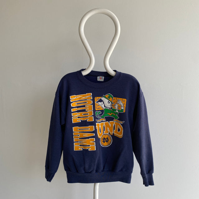 1980s Notre Dame Graphic Sweatshirt