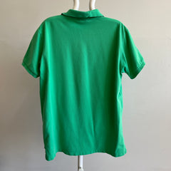 1990s/2000s Dark Seafoam Green Ralph Lauren Polo Shirt