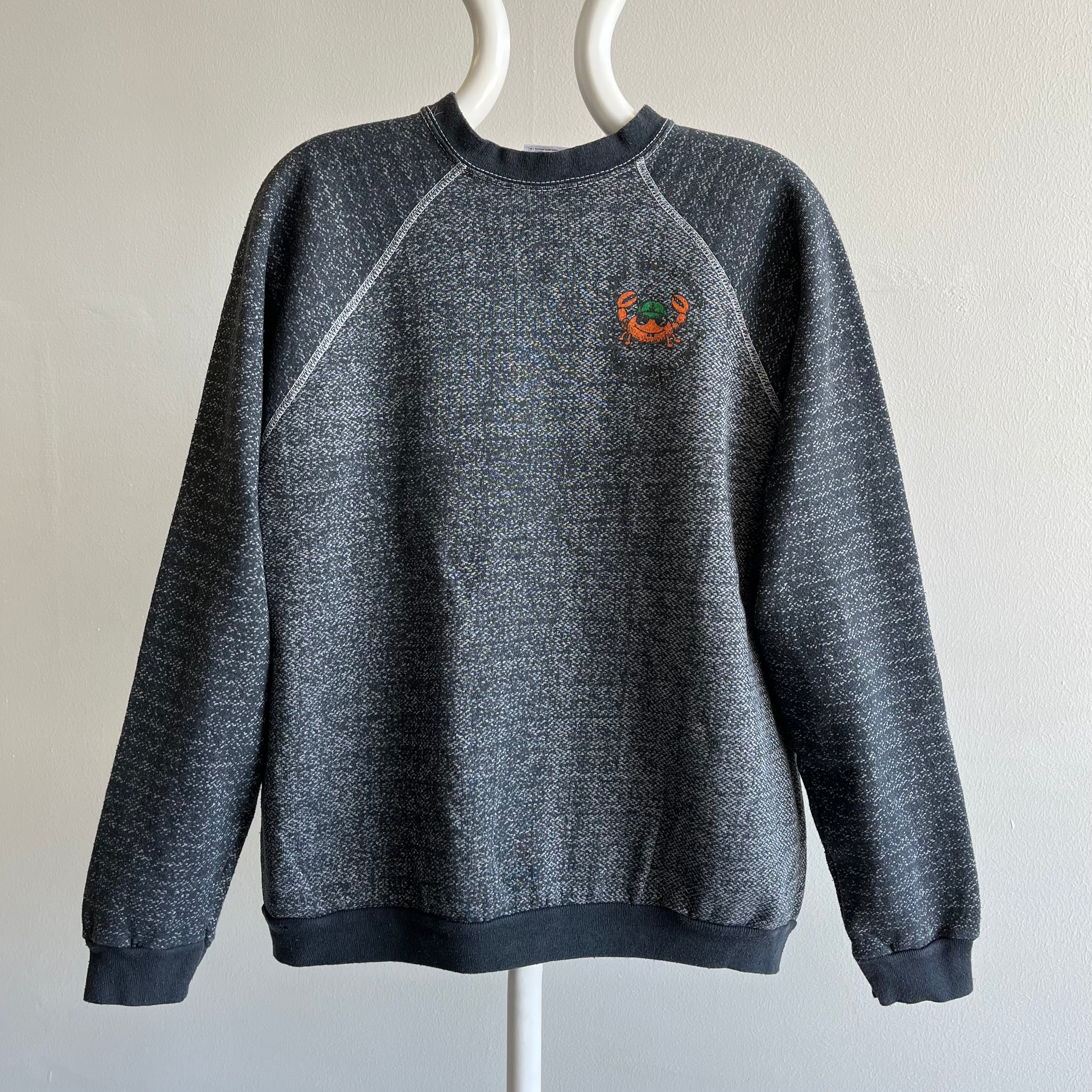 1990s Captain Curt's Crab and Oyster Bar Sweatshirt