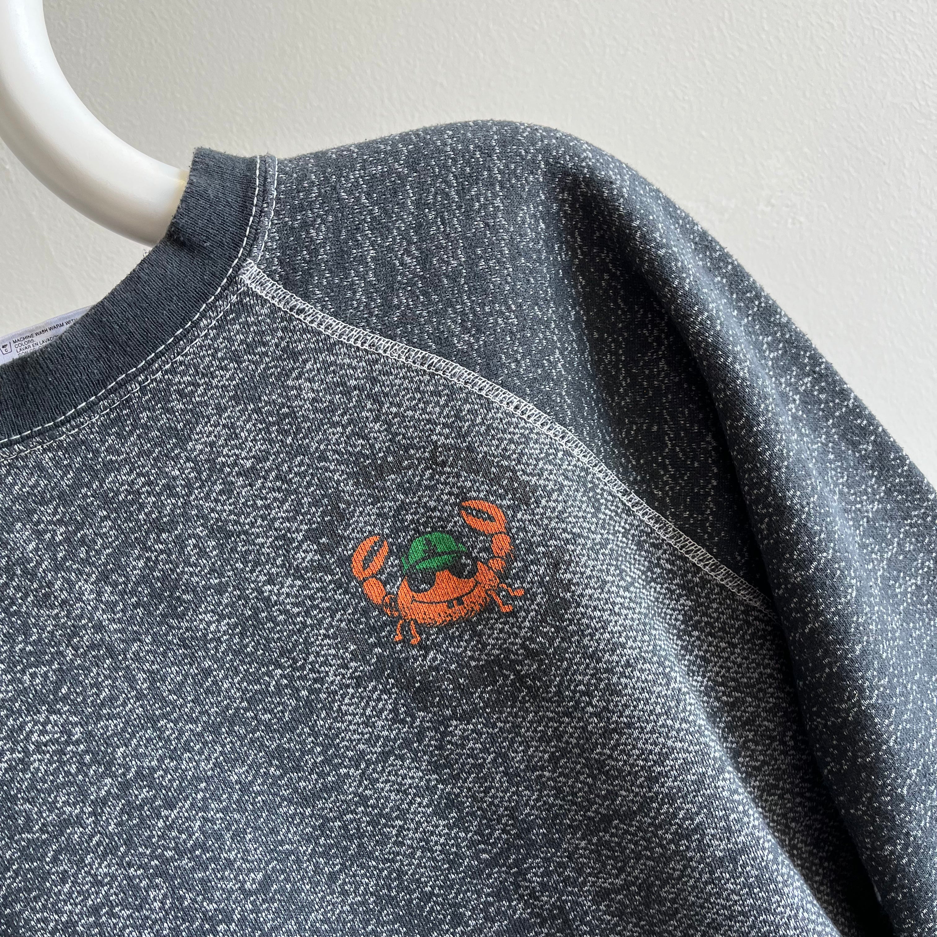 1990s Captain Curt's Crab and Oyster Bar Sweatshirt