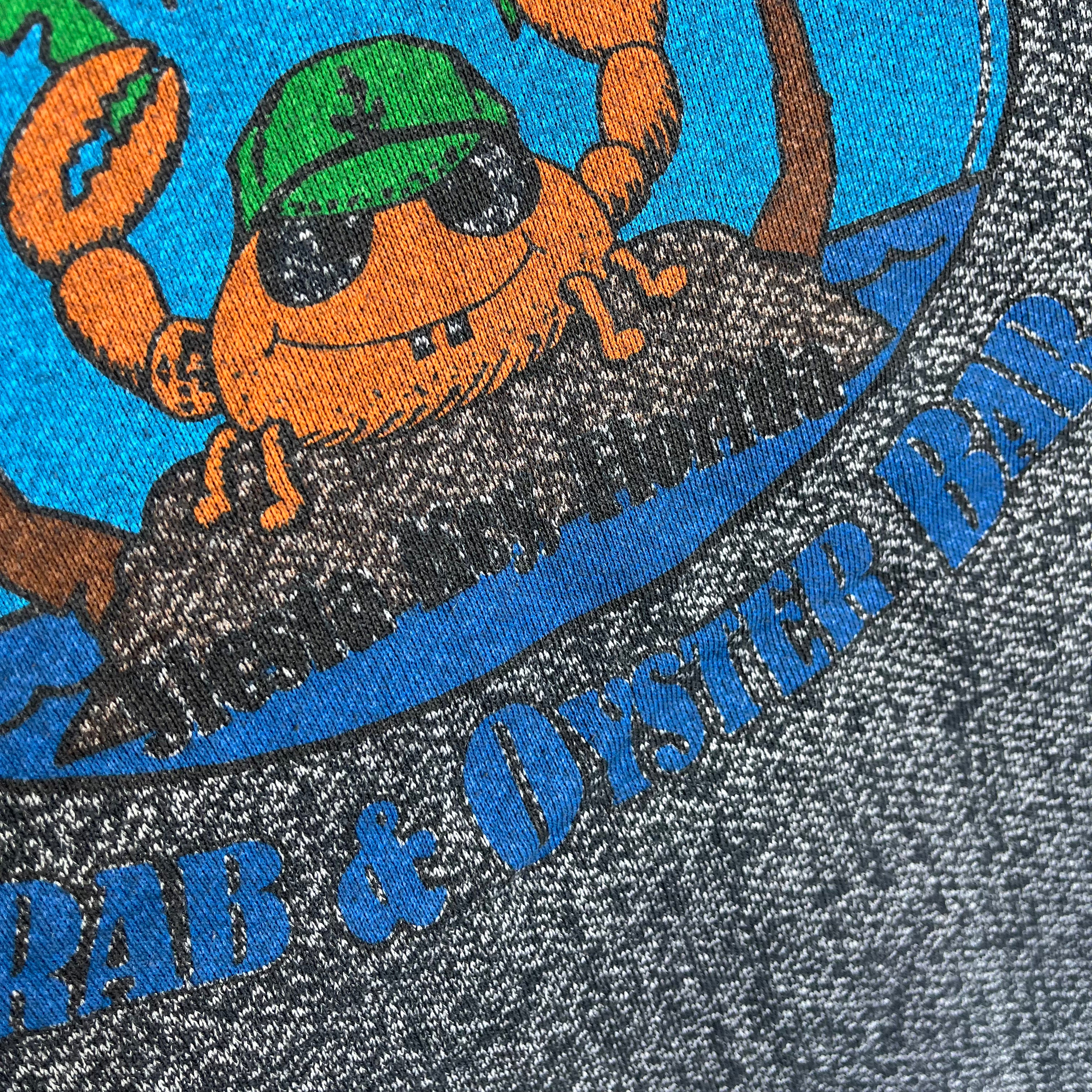 1990s Captain Curt's Crab and Oyster Bar Sweatshirt