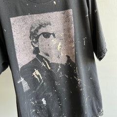 1990s Faded and Paint Stained Bob Dylan T-Shirt