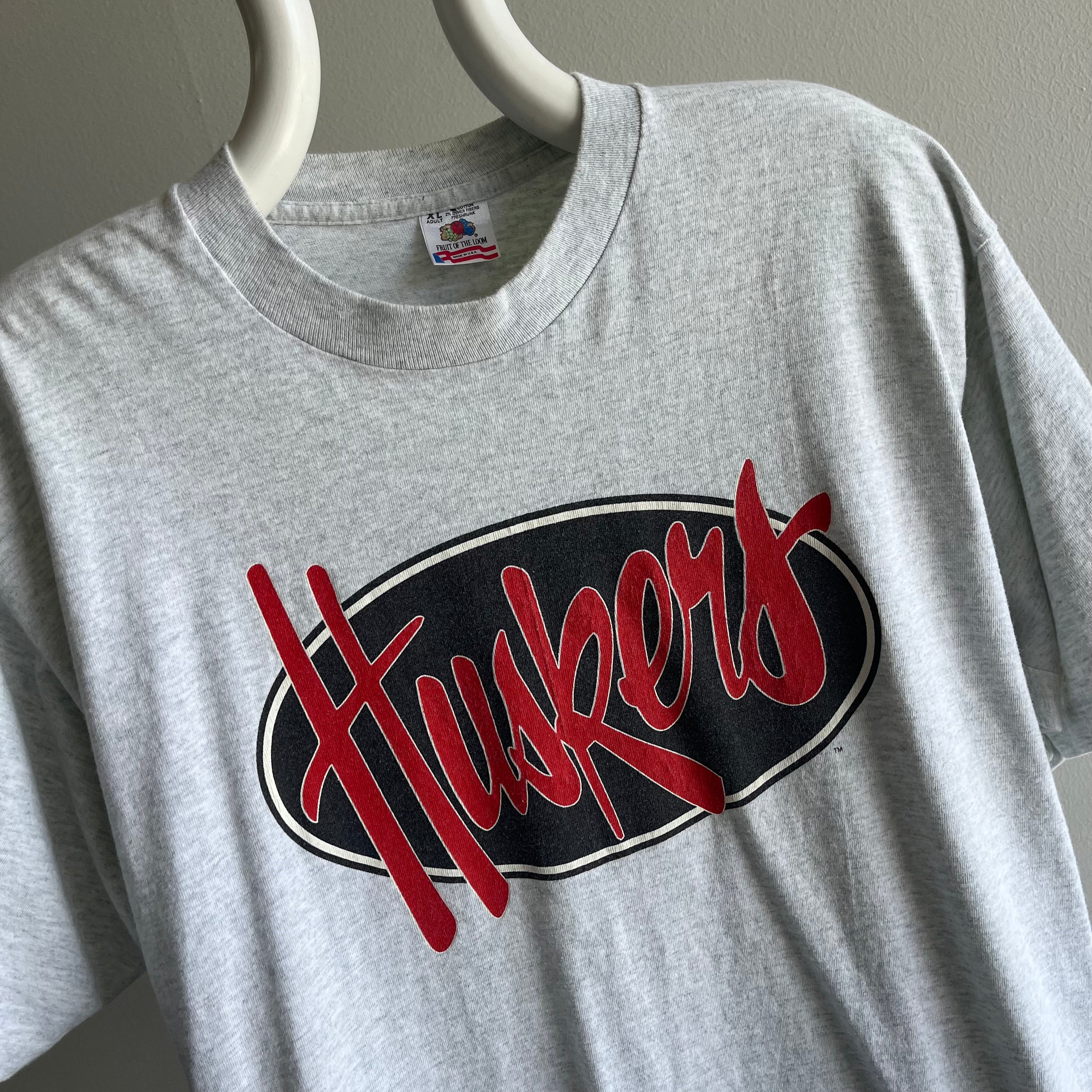 1980s University of Nebraska Cornhuskers Oversized FOTL T-Shirt