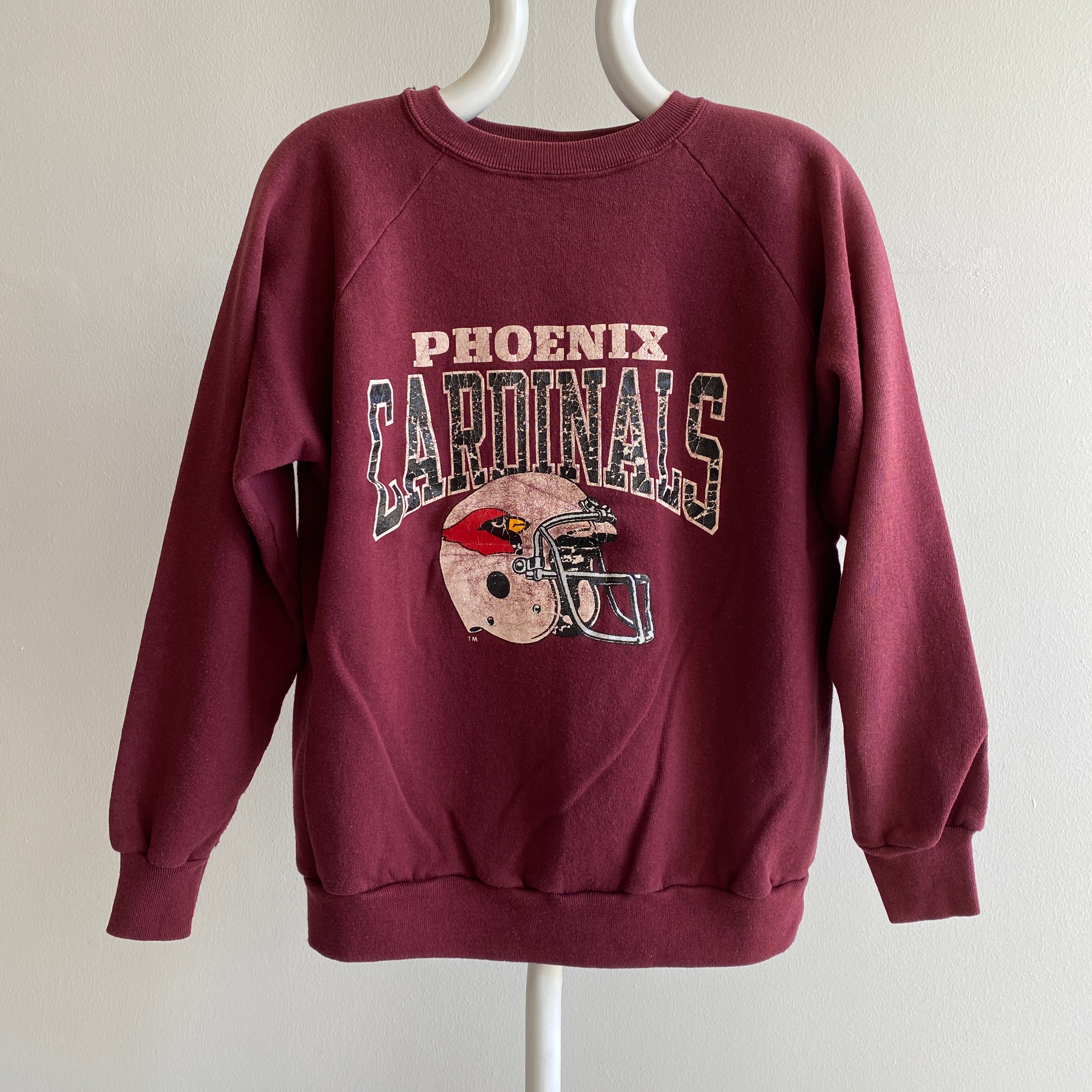 1970/80s Phoenix Cardinals Sun Fade Raglan Sweatshirt