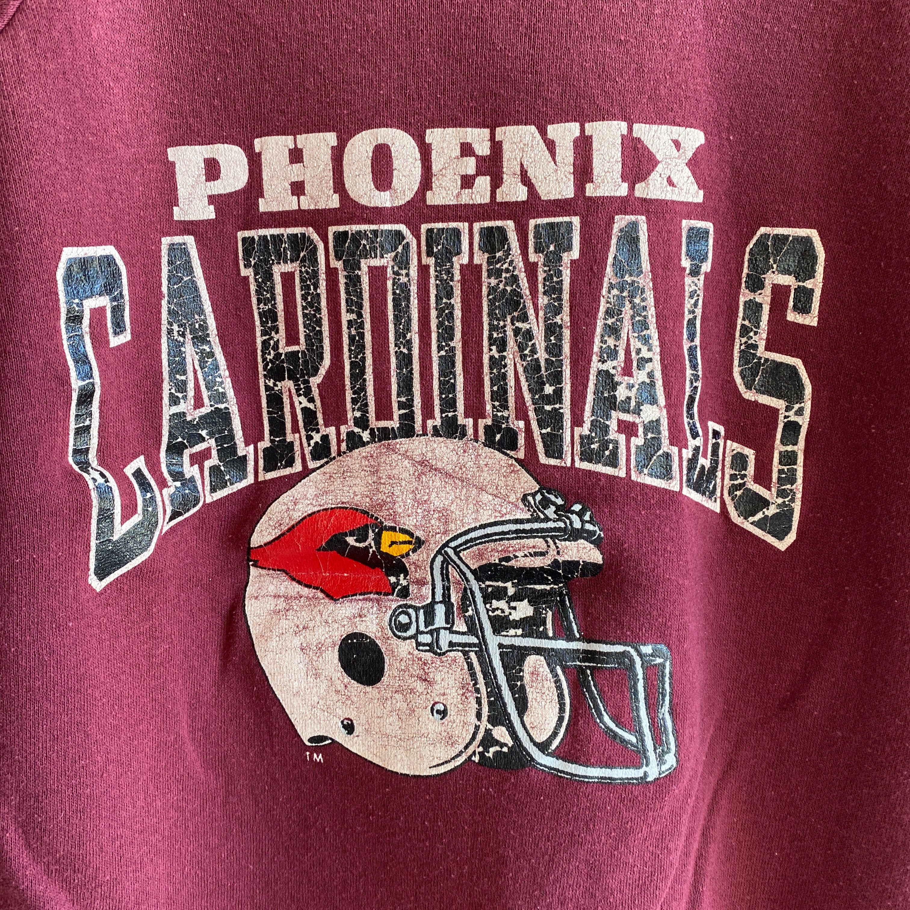 1970/80s Phoenix Cardinals Sun Fade Raglan Sweatshirt