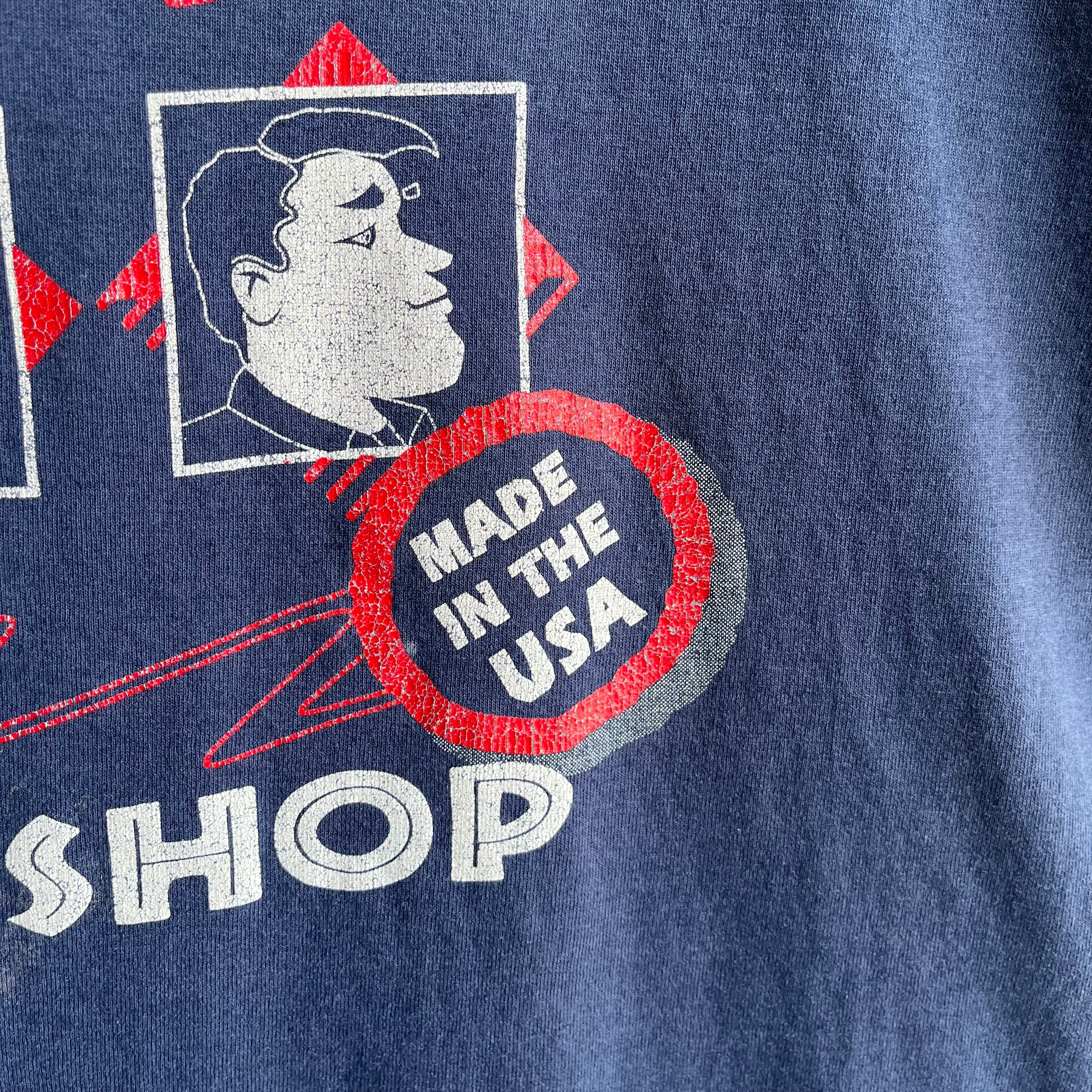 1990s Live For Life Body Shop - Made in the USA - T-Shirt