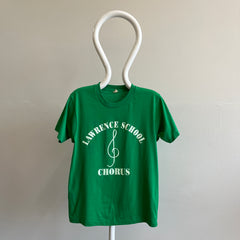 T-shirt Lawrence School Chorus des années 1980 par Screen Stars