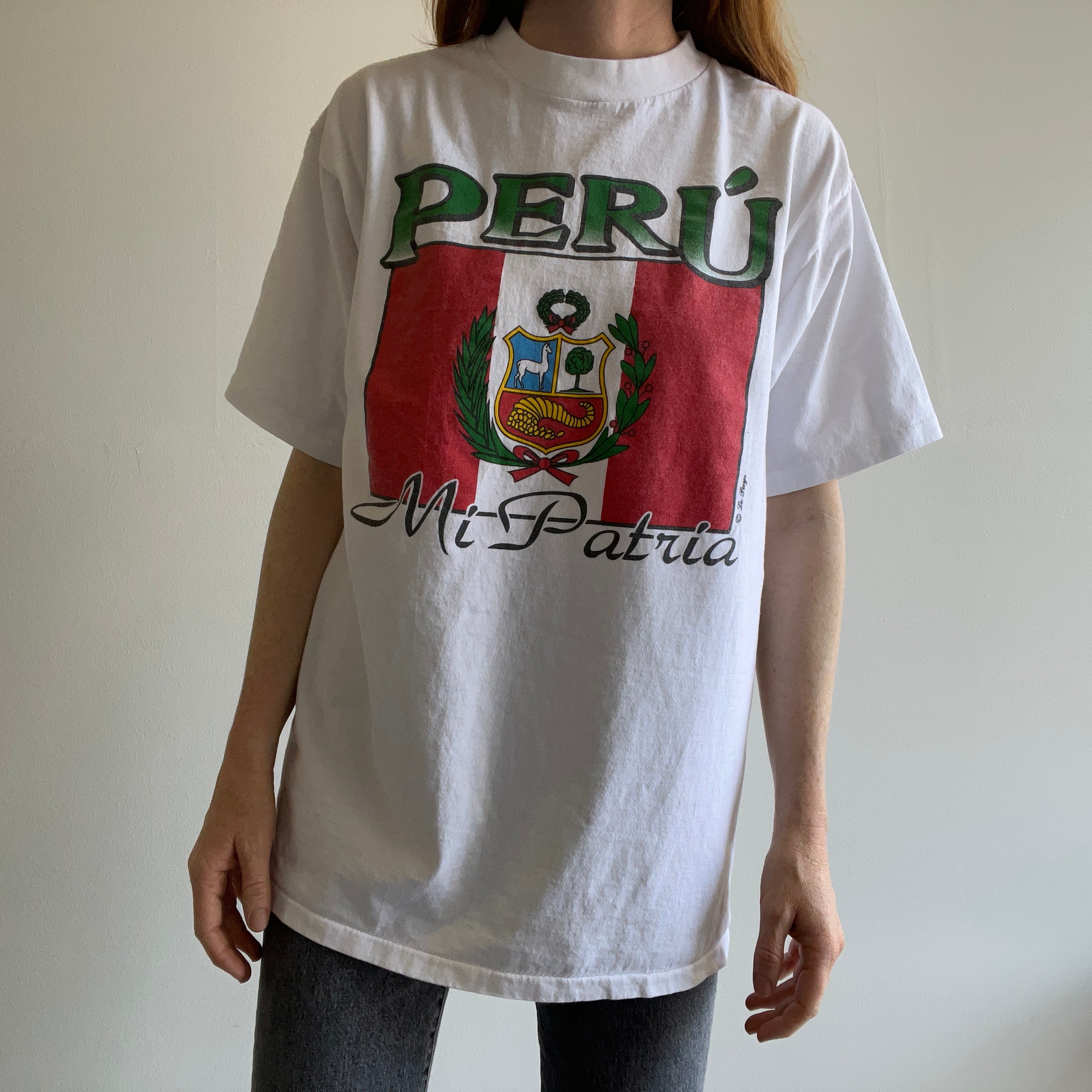 1990s Peru T-Shirt Made in the USA
