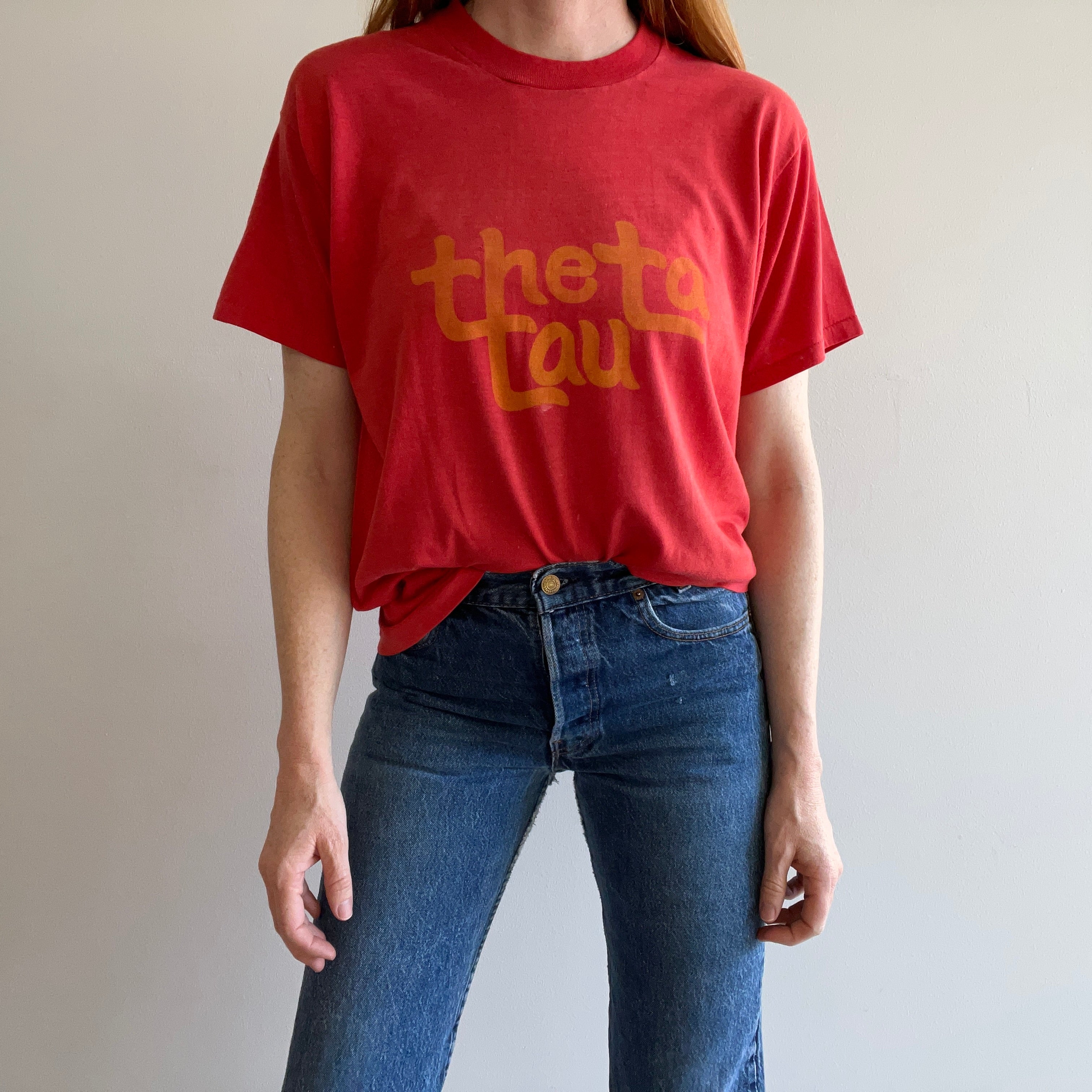 1970s Theta Tau Frat T-Shirt