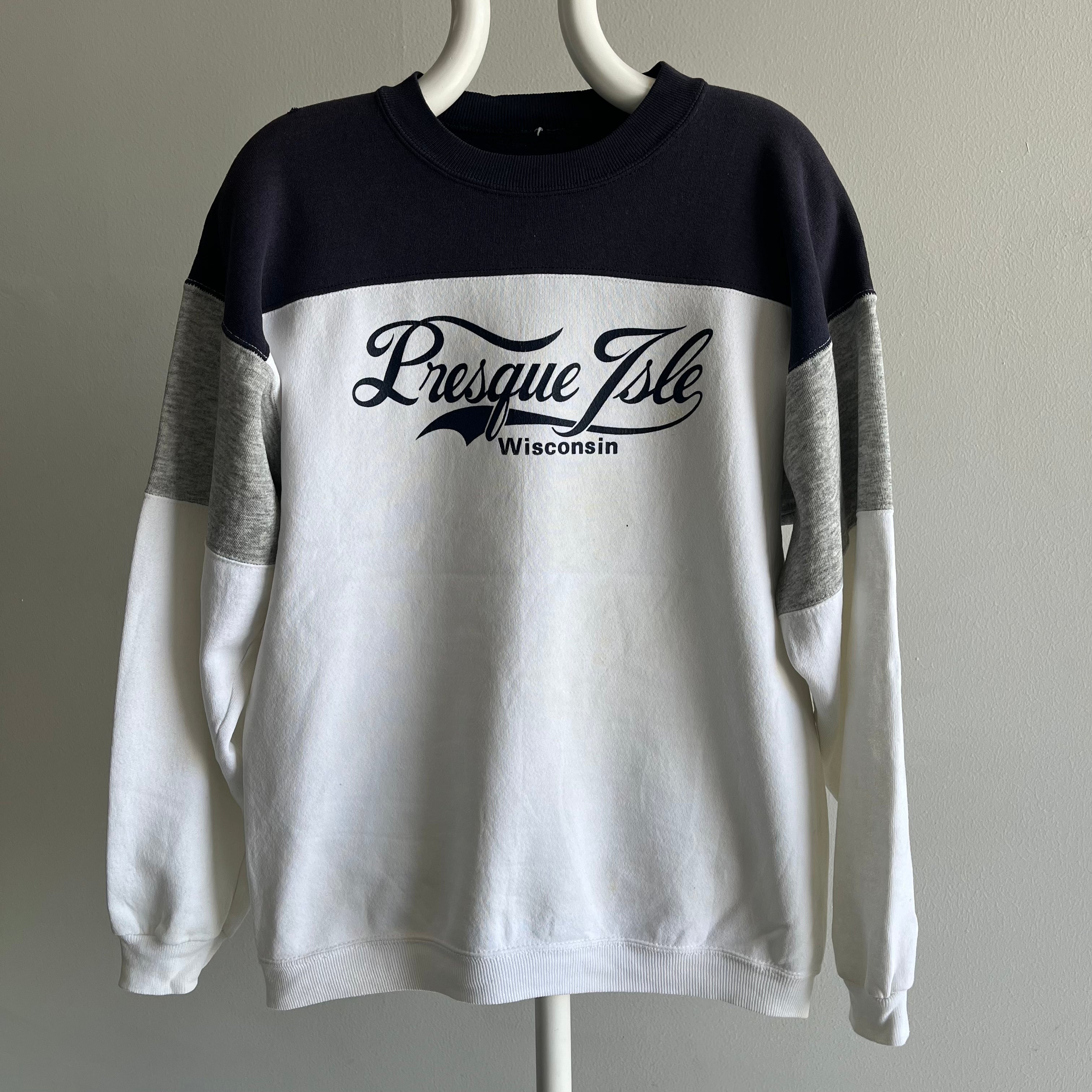1980/90s Presque Isle, Wisconsin Sweatshirt
