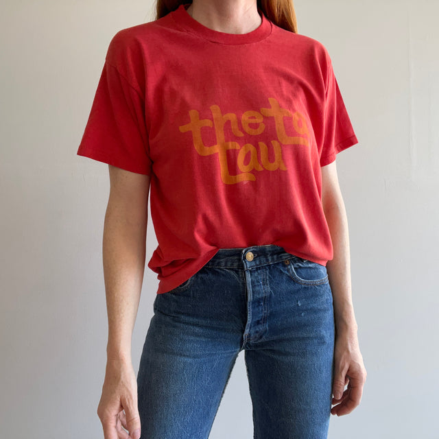 T-shirt Theta Tau Frat des années 1970