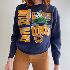 1980s Notre Dame Graphic Sweatshirt