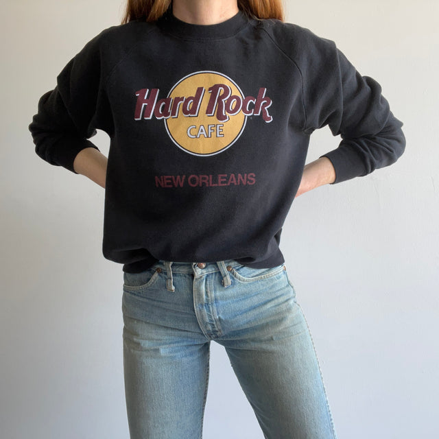 1980s Hard Rock Cafe New Orleans Sweatshirt by Anvil