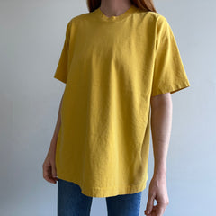 Marigold des années 1980 avec un T-shirt en coton à une seule tache de blanchiment par FOTL