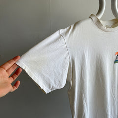 1990s Hooter's Monday Night Football Tattered and Worn T-Shirt