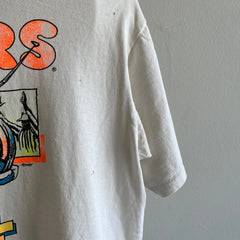 1990s Hooter's Monday Night Football Tattered and Worn T-Shirt