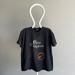 1990 Eric Clapton Journeyman World Tour T-shirt en coton