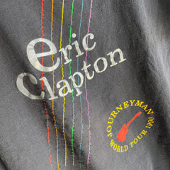 1990 Eric Clapton Journeyman World Tour Cotton T-Shirt