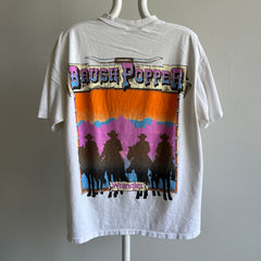 1990s Wrangler AQHA Brush Popper Backside T-Shirt