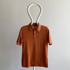 1970s Rad Sun Délavé Rusty Polo LaCoste T-shirt