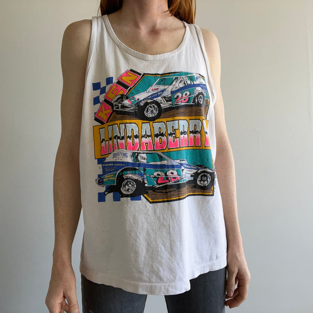 1993 Ken LindaBerry Drag Racing Front and Back Tank Top