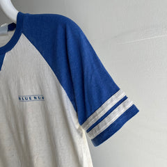T-shirt de baseball GG 1970s Blue Nun Wine Super Stained