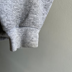 1990s Hanes Her Way Blank Gray Sweatshirt