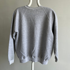 1990s Hanes Her Way Blank Gray Sweatshirt