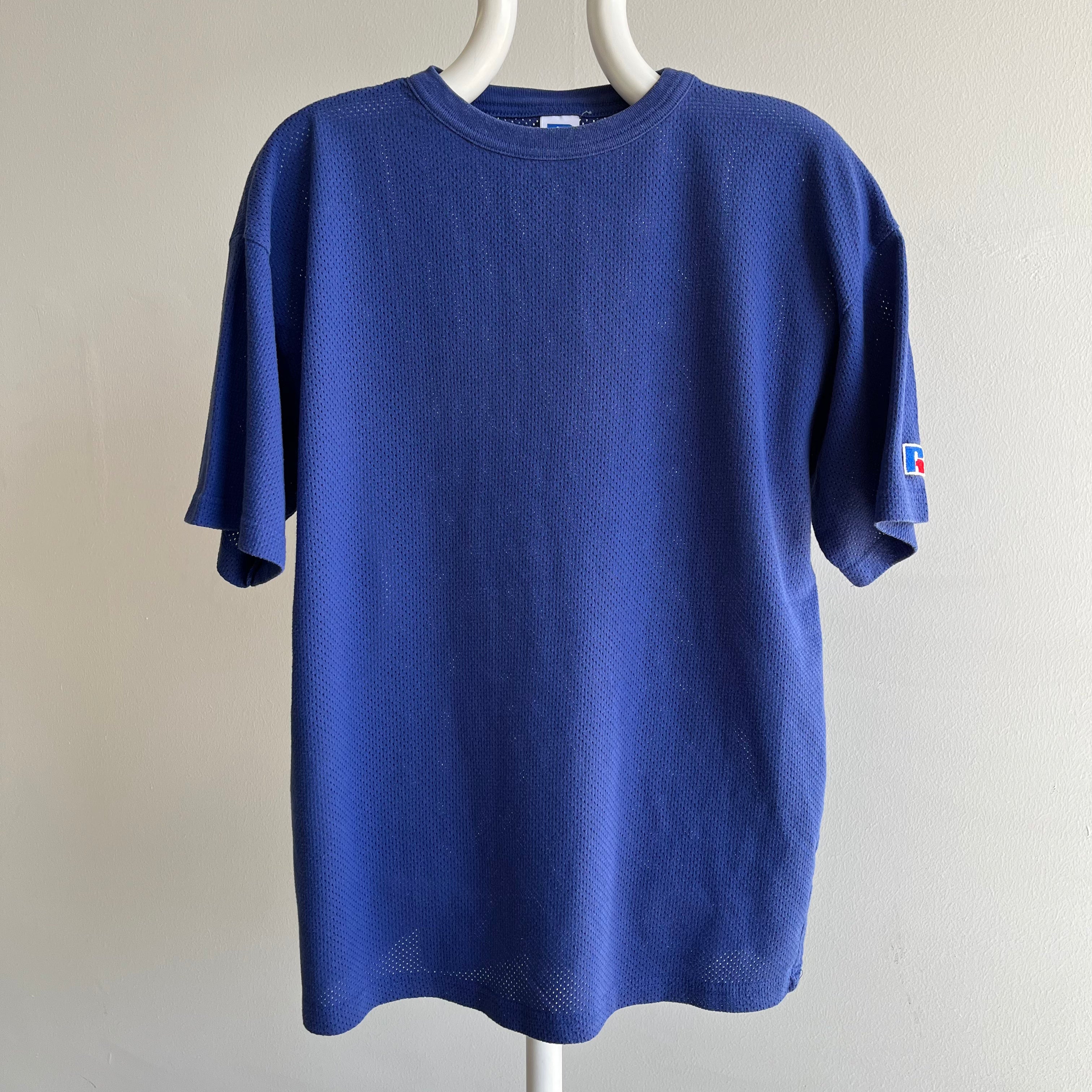 GG 1990s Russell Brand Cotton Mesh T-Shirt