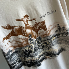 1993 South Dakota Wrap Around T-Shirt by Anvil