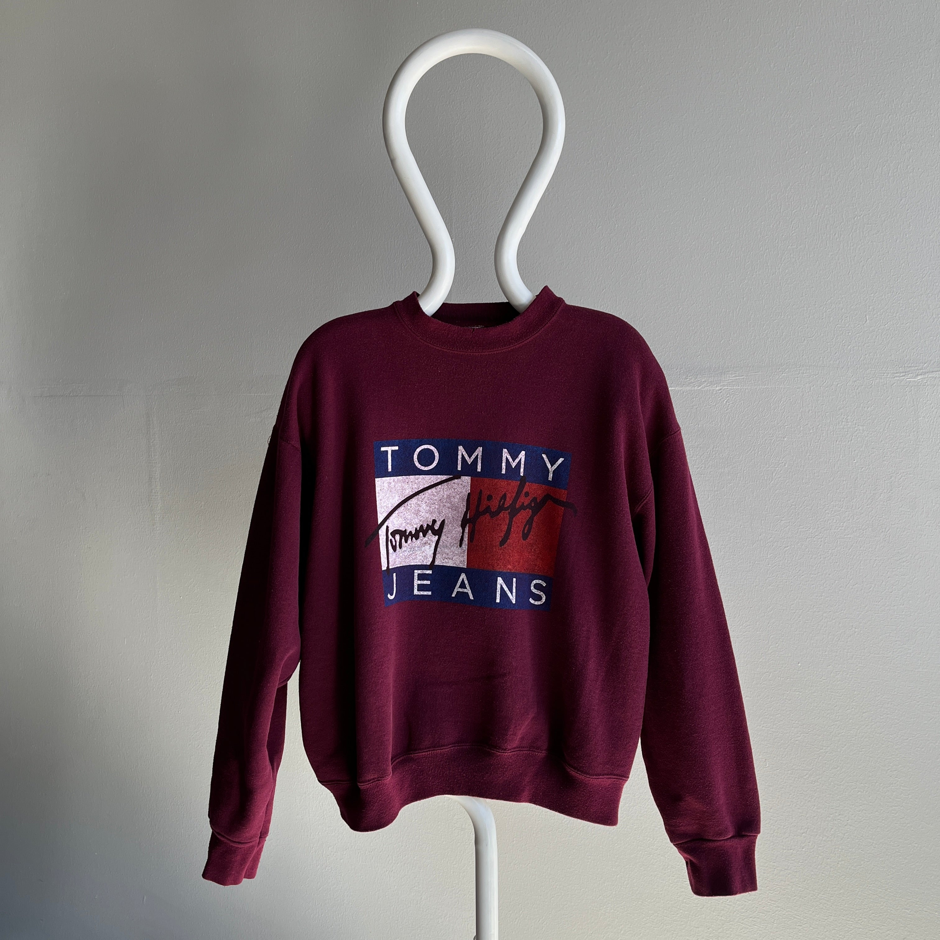 1990s Tommy Screenprint Sweatshirt