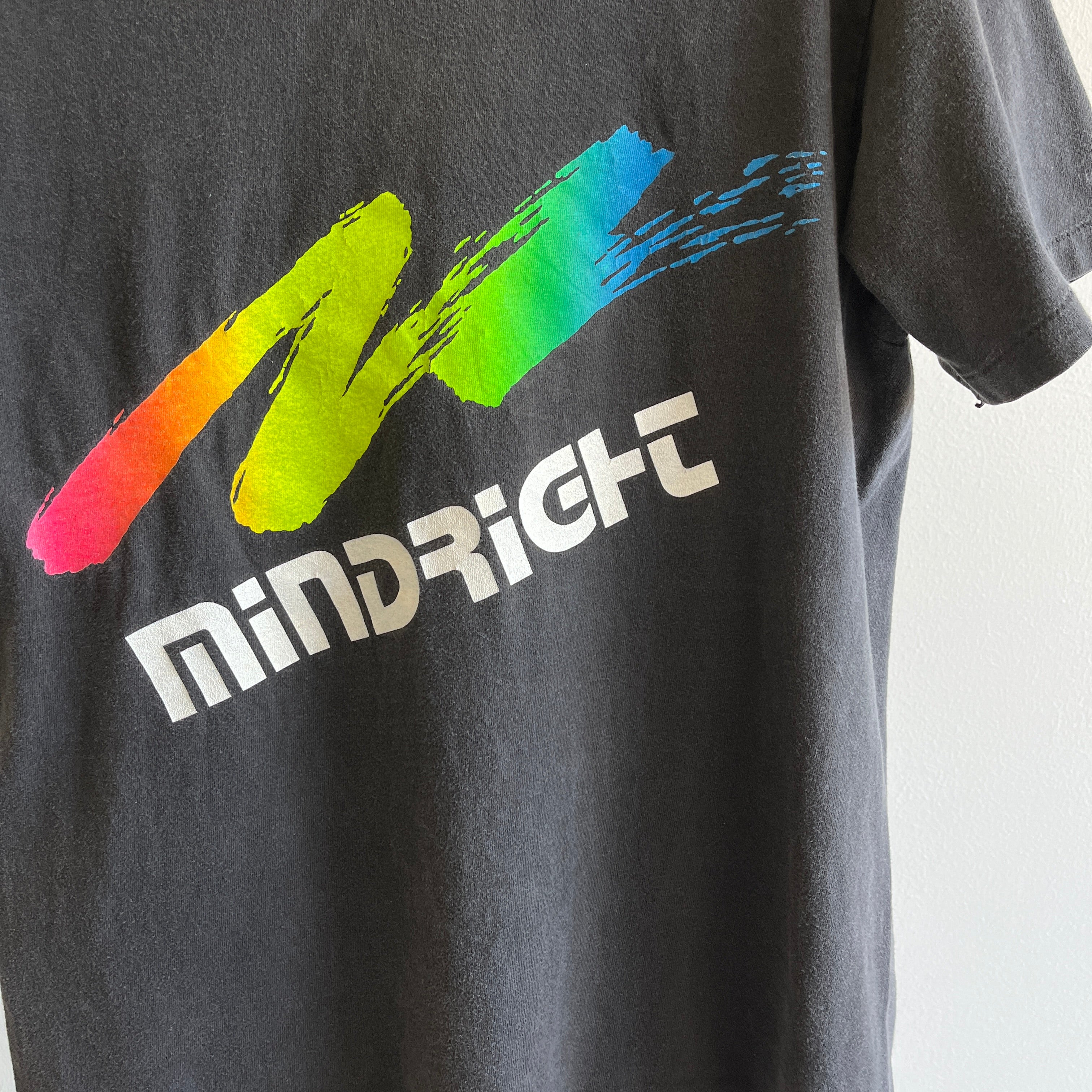 T-shirt Mind Right des années 1980