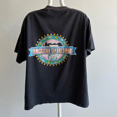 T-shirt à poche de pêche Boxy American Sportsman des années 1990
