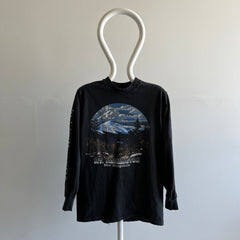 1980s Mt. Washington New Hampshire Rad Long Sleeve Tourist T-Shirt