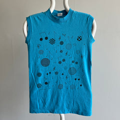 1988 Music Note Muscle Tank by Ched